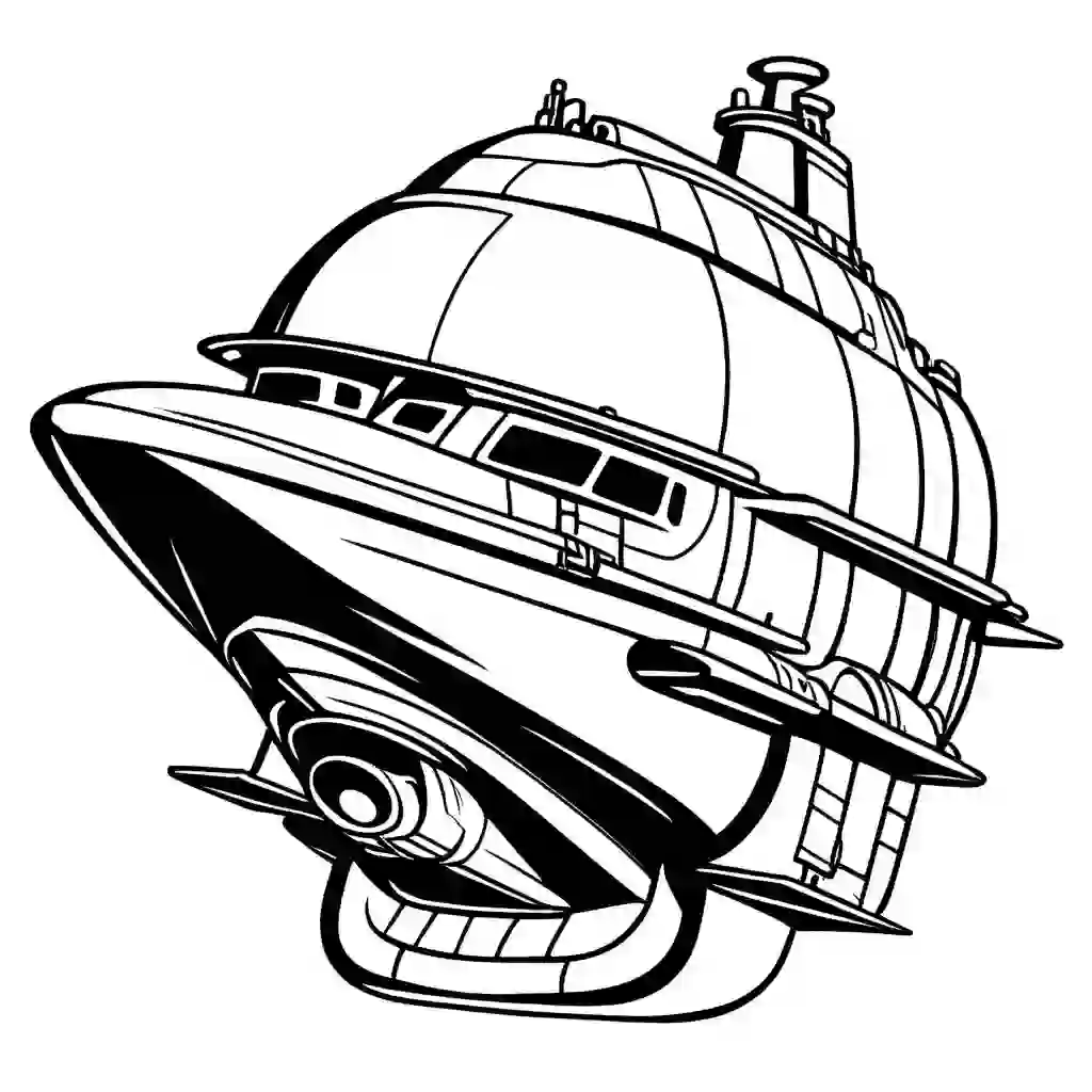 Torpedoes coloring pages